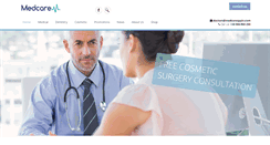 Desktop Screenshot of medcarespain.com